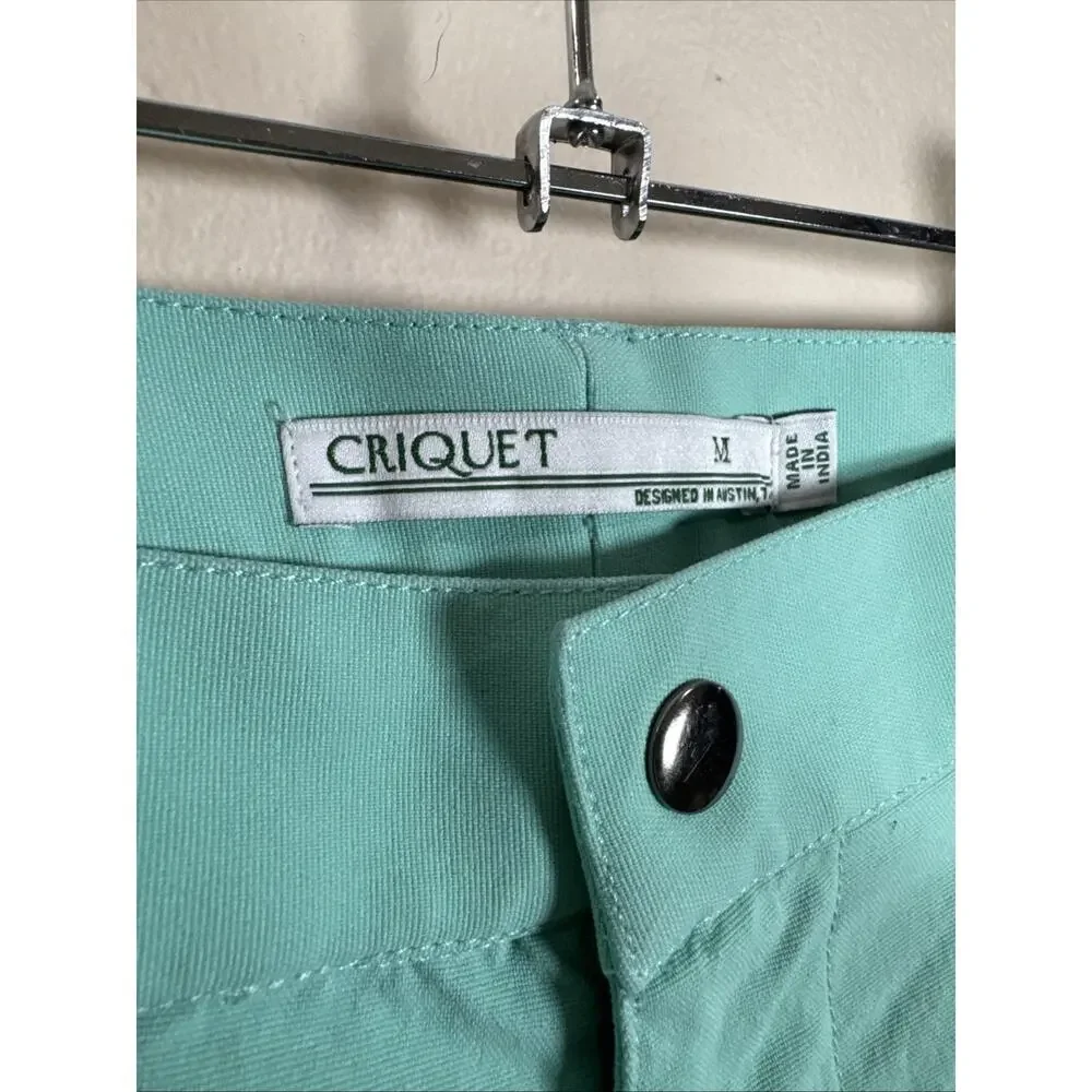 Criquet Men’s Shorts Chino Teal Preppy Tennis Old Money M